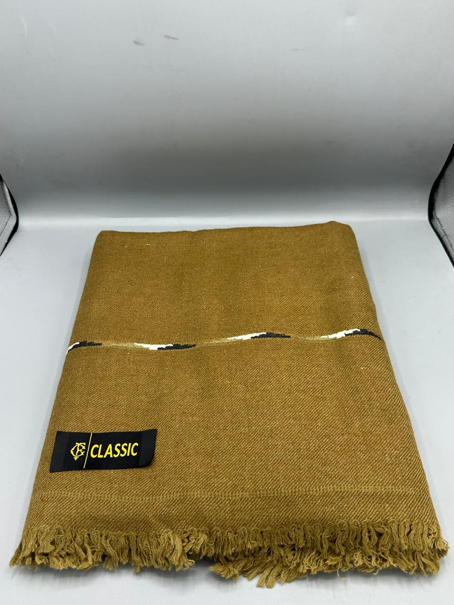 Pure Angora Shawl light Gold