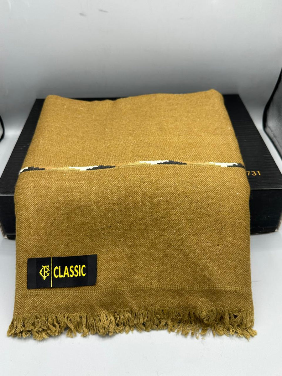 Pure Angora Shawl light Gold