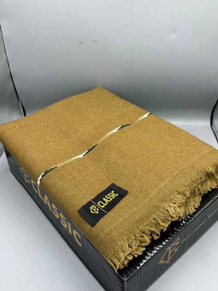 Pure Angora Shawl light   Gold